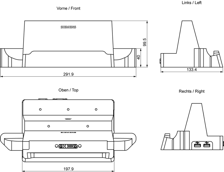 Desk Dock 6AV76761AC000AA0