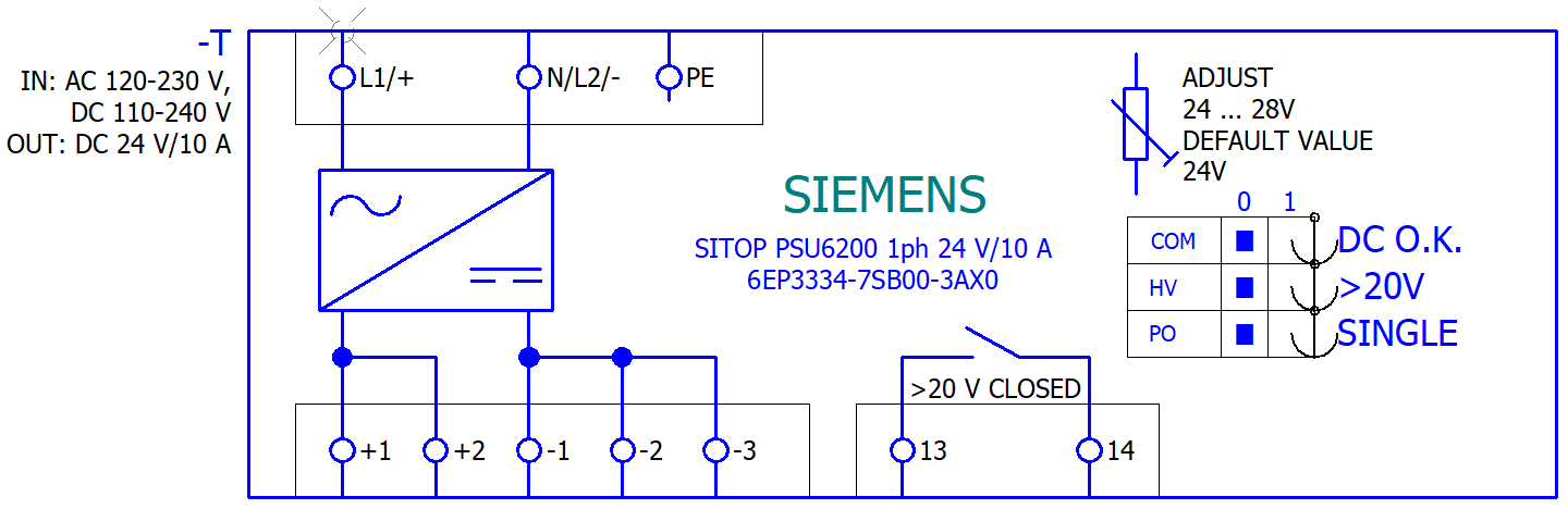 SITOP PSU6200 6EP33347SB003AX0