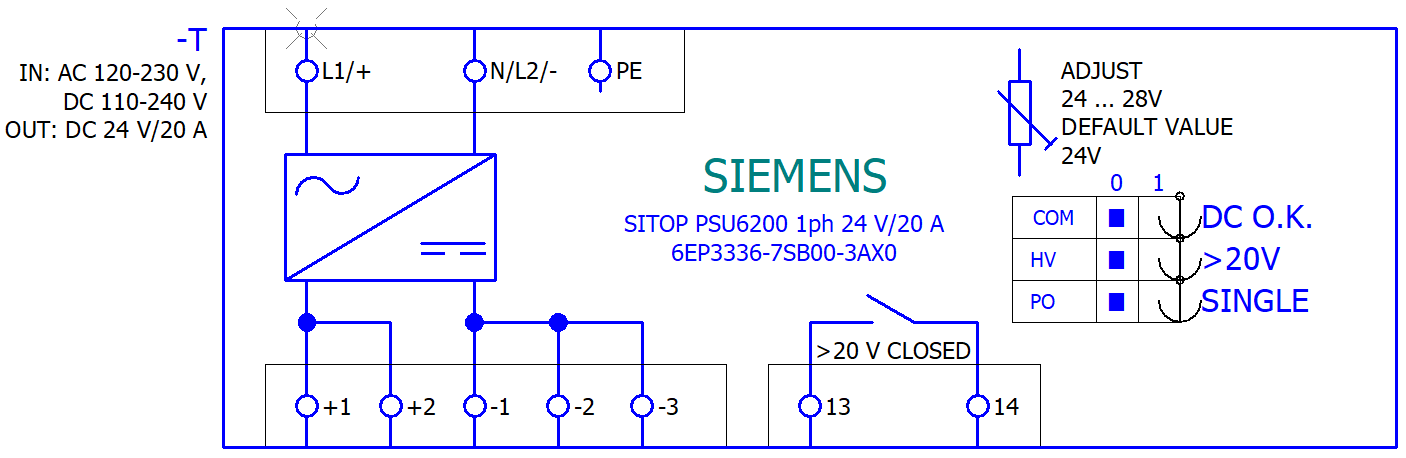 SITOP PSU6200 6EP33367SB003AX0