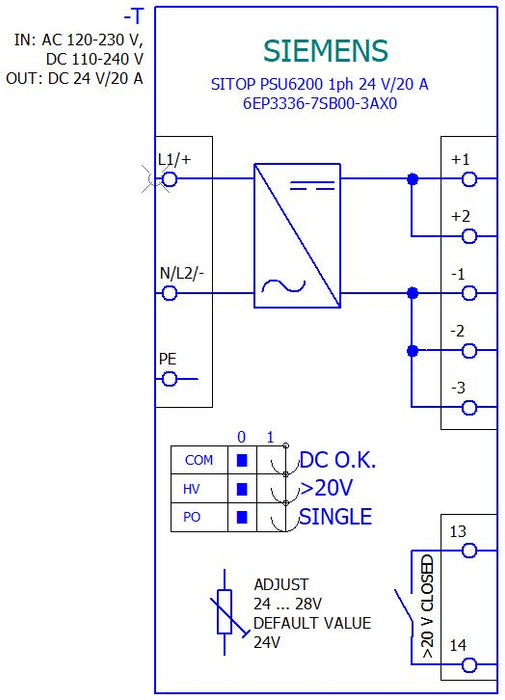 SITOP PSU6200 6EP33367SB003AX0