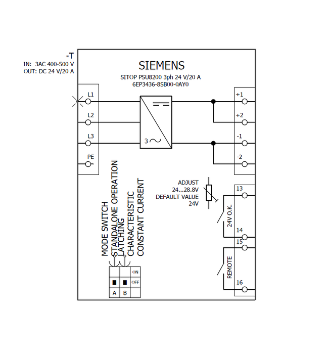 SITOP PSU8200 6EP34368SB000AY0